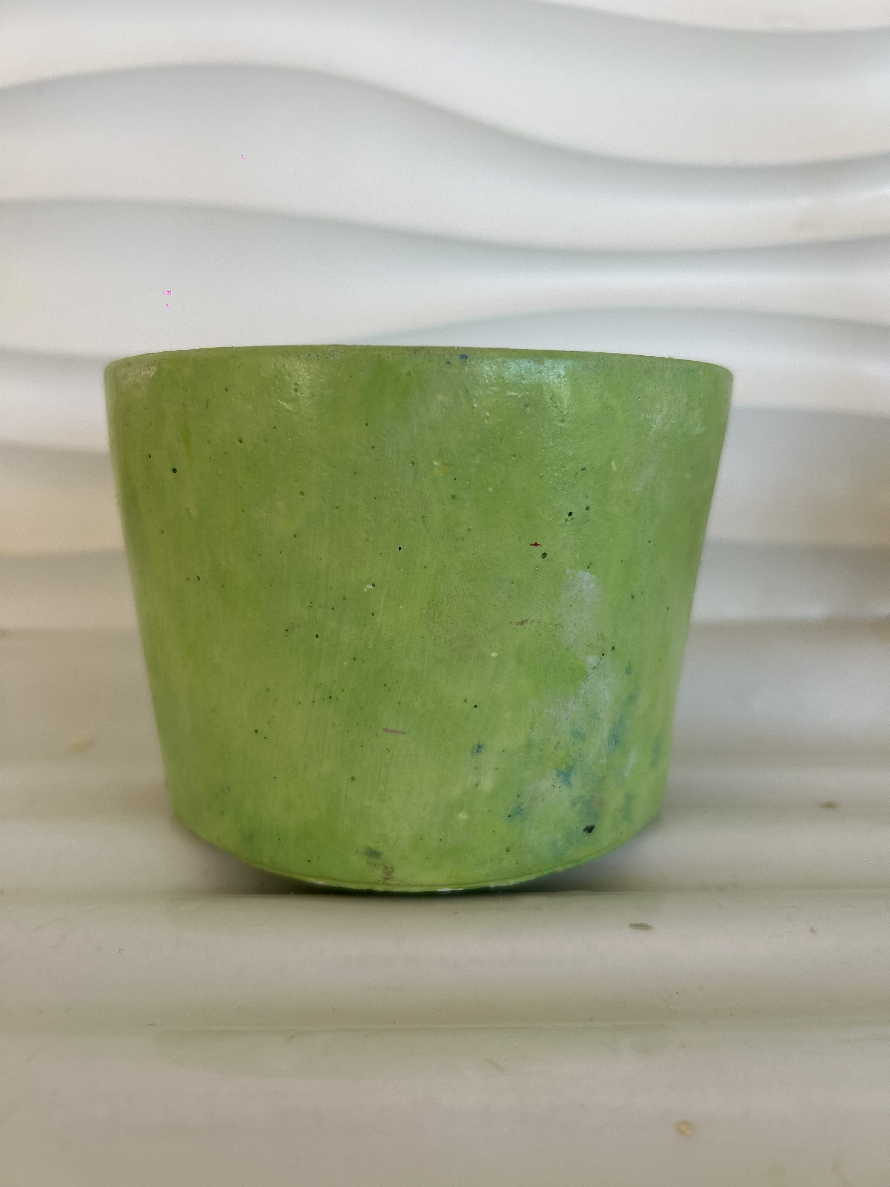 Pot simple vert