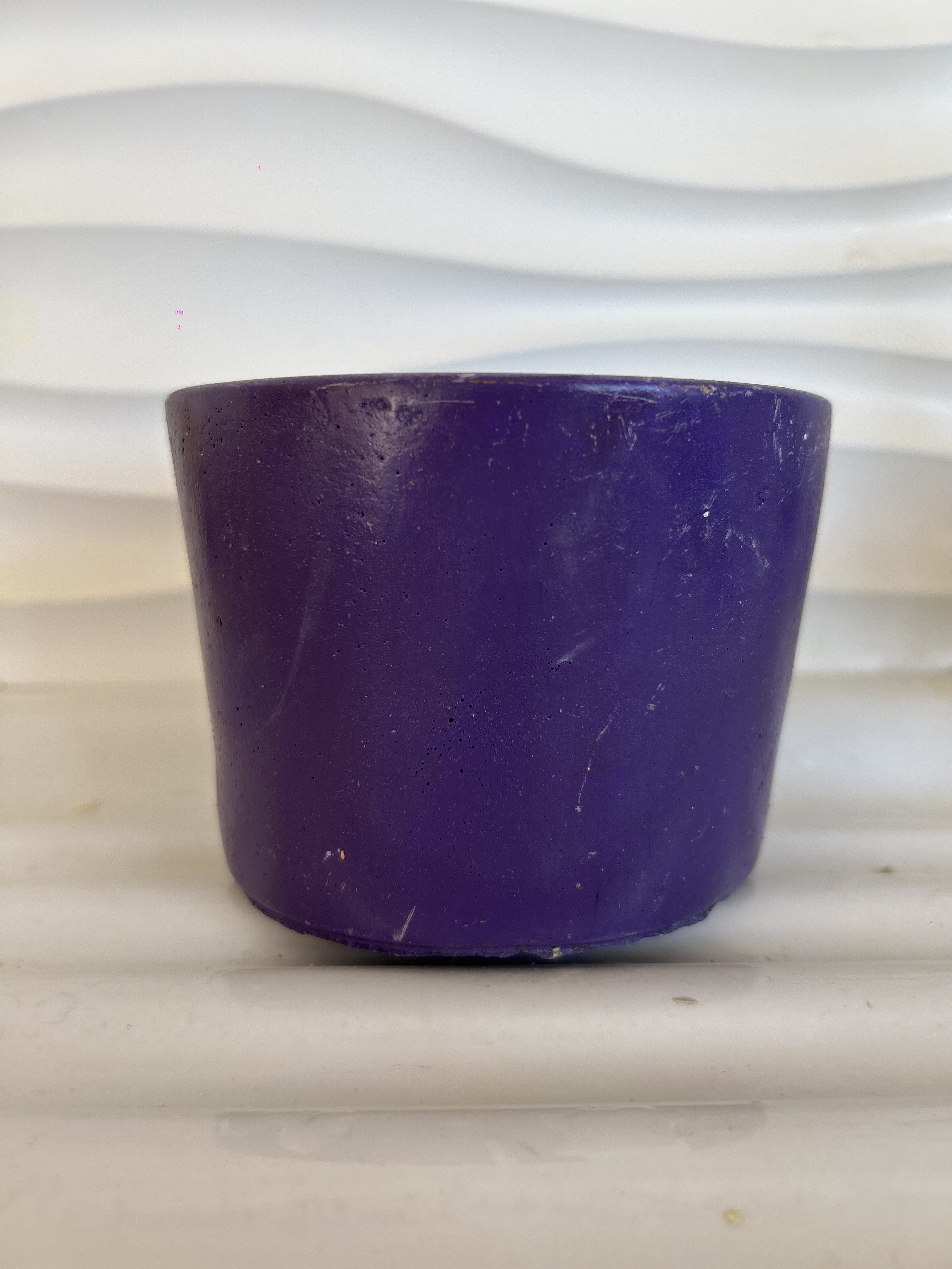 Pot simple violet